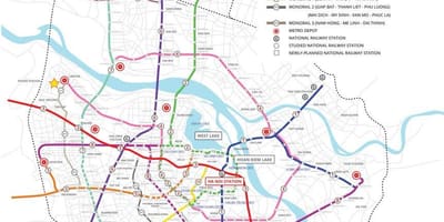 Карте ханоя метро